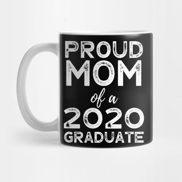 Womens Proud Mom Of A 2020 Graduate Class Graduation by busines_night